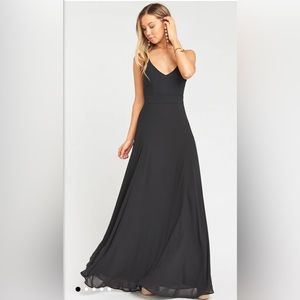 Show Me Your MuMu Black Maxi Dress